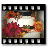The Cake Gallery - Fall-Flowers-Ribbon