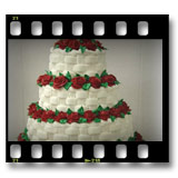 The Cake Gallery - Basketweave-and-Red-Roses